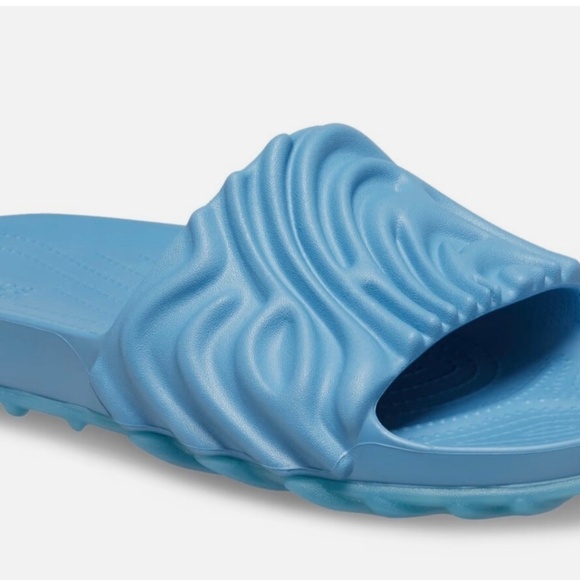 Salehe Bembury X Crocs The Pollex Slide sandal W9 M7 NIB Tashmoo blue Fingerprin main image 4